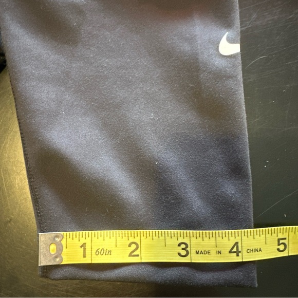 Nike One Women’s sz S Black Mid Rise Crop Training Tights Leggings BV0001-010 - Picture 5 of 11
